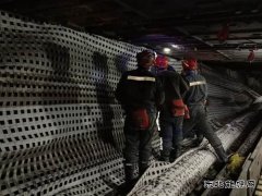 涌鑫矿业公司：攻坚克难决胜133101工作面末采工作